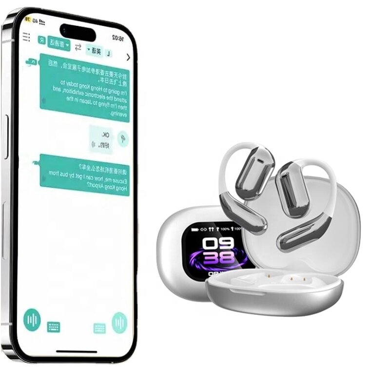 Open Ear Earbuds Manufacturer - OEM Top Quality ANC ENC AI Translation LED Touch OWS