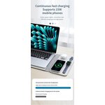 Laptop Sleeve Manufacturer - OEM 5 in 1 with Wireless Charger Leather Bag for Men Phone