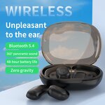 Stereo Earphones Manufacturer - OEM F60 Wireless with Charging Case Ear Clips for Sports