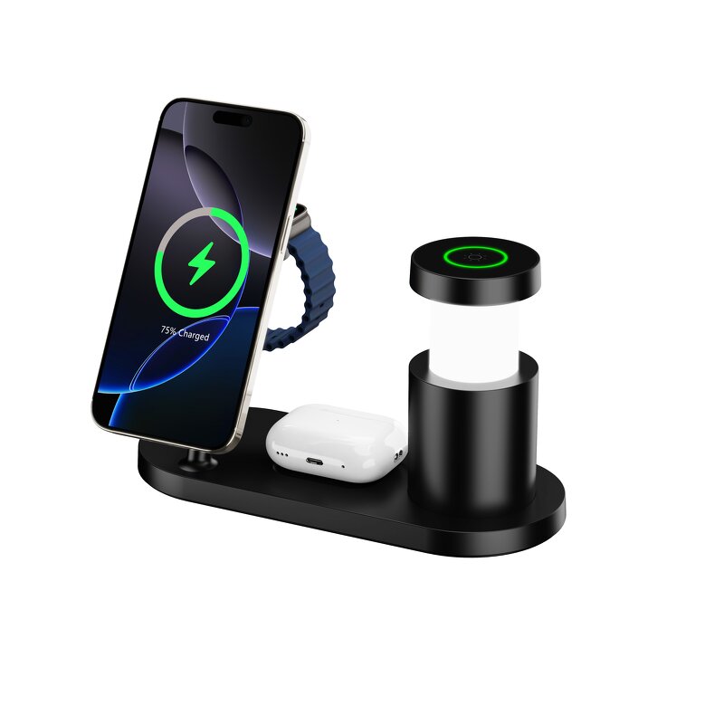 Wireless Charger Dock Manufacturer - OEM 2026 NEW OEM Fast 3 in 1 for Apple Samsung Huawei