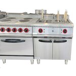 Electric Multi-Purpose Cooker Factory - Commercial Combo Heating Stove Vertical Noodle