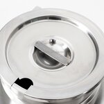 4L Bain Marie Factory - Commercial Stainless Steel 2-Pot Electric Soup Heater