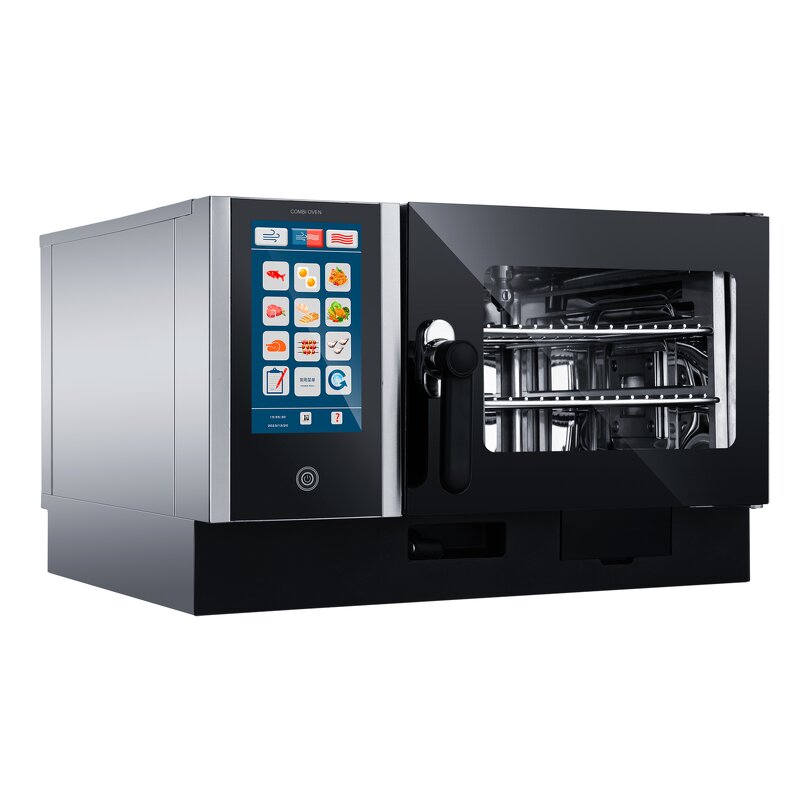 Smart Combi Steam Oven Factory - Commercial 2-Tray Nonstick Rack Touch Screen