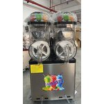 Slush Machine Manufacturer - Commercial Electric 2-Tank Stainless Steel Automatic