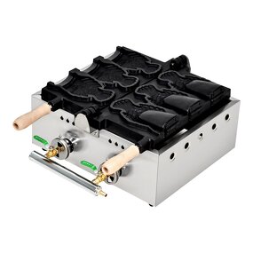 3-Piece Taiyaki Waffle Maker Manufacturer - Commercial with Independent Heat Control