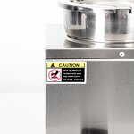 4L Bain Marie Factory - Commercial Stainless Steel 2-Pot Electric Soup Heater