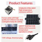 Industrial Taiyaki Waffle Maker Manufacturer - Electric Commercial Fish Shape