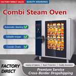 Electric Convection Combi Oven Factory - 10-Layer Commercial Self-Cleaning Industrial