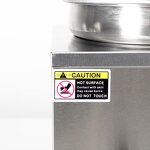 Bain Marie Manufacturer - Industrial Commercial 7L Stainless Steel 2 Pans Electric