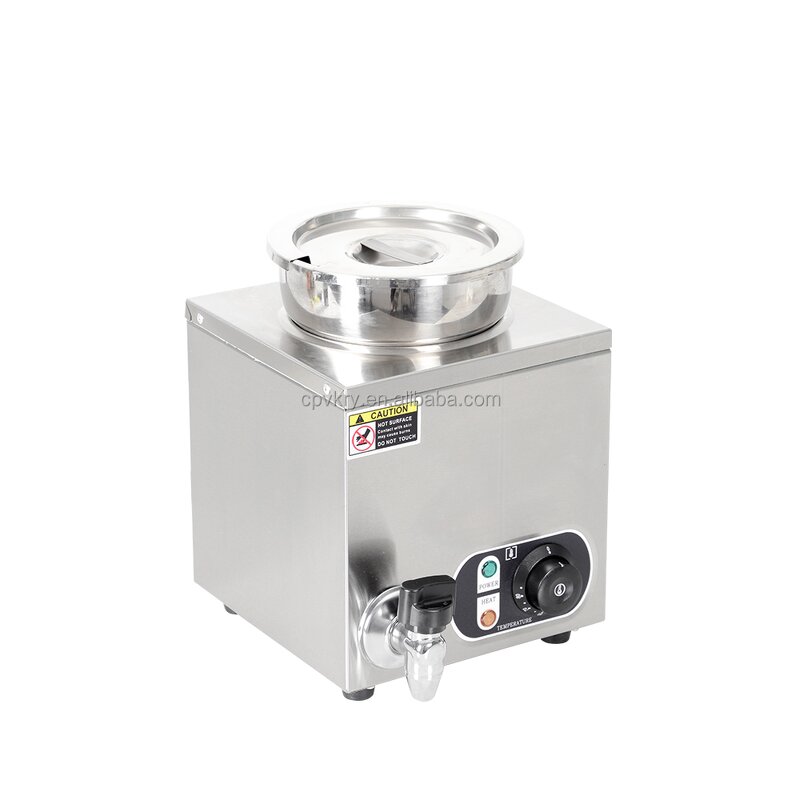 Single Bain Marie Manufacturer - Commercial 4L Electric Stainless Steel Food Heater