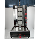 Gas Shawarma Machine Factory - Commercial 4 burner Powered Automatic Rotating