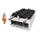110V Taiyaki Fish Waffle Maker Manufacturer - Commercial Stainless Steel 50-300℃