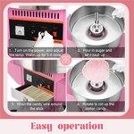 Cotton Candy Maker Manufacturer - Commercial 1000W Electric Stainless Steel Bowl