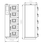 Combi Steam Oven Manufacturer - Commercial 2-Layer Stainless Steel Nonstick Rack