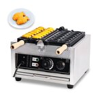 Commercial Taiyaki Machine Manufacturer - Stainless Steel Fish Shape Waffle Maker