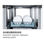 Stainless Steel Dishwasher Manufacturer - Commercial 380V Wide-Angle Anti-clog Nozzles