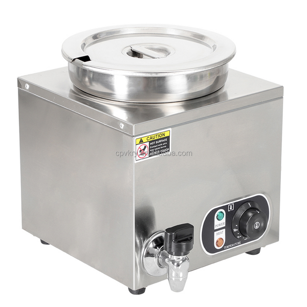 Single 7L Bain Marie Manufacturer - Commercial Stainless Steel Electric Food Heater