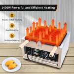 Commercial Taiyaki Machine Manufacturer - Stainless Steel Fish Shape Waffle Maker