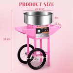 Cotton Candy Maker Manufacturer - Commercial 1000W Electric Stainless Steel Bowl