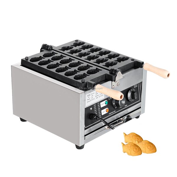 Industrial Taiyaki Waffle Maker Manufacturer - Electric Commercial Fish Shape