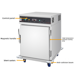 Electric Mobile Banquet Cart Manufacturer - Commercial Industrial 1.8kW 9L Stainless