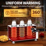Sauce Warmer Factory - Commercial 240W Mini Hot Chocolate Soy Sauce Filling