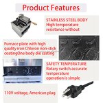 Commercial Waffle Maker Factory - Electric Nonstick 3-Piece Japanese Taiyaki