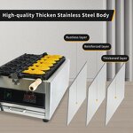 Industrial Taiyiki Cake Baking Machine Manufacturer - Non-Stick Stainless Steel