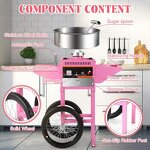 Cotton Candy Maker Manufacturer - Commercial 1000W Electric Stainless Steel Bowl