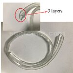 T Moulding Manufacturer - OEM Custom Extruded Clear Plastic Bumper for Arcade Cabinets