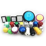 Arcade Push Button Manufacturer - OEM Mechanical 12v 5v RGB LED Mushroom Sanwa Switch