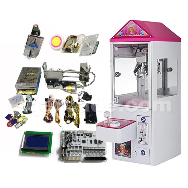 Claw Machine Kit Manufacturer - OEM Plush Toy Super Small Crane Double Bill Acceptor
