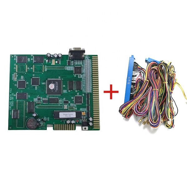 Game Board Manufacturer - OEM Wholesale Cheap Multi Coin Operated 7 in 1 Green PCB