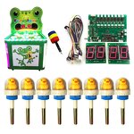 Whack a Mole Kit Manufacturer - OEM Frog Head Children's Hammer Coin-operated Arcade