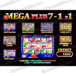 Game Board Manufacturer - OEM Wholesale Cheap Multi Coin Operated 7 in 1 Green PCB