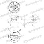Gacha Machine Parts Manufacturer - OEM Amusement Arcade Mini Capsule Vending Knob