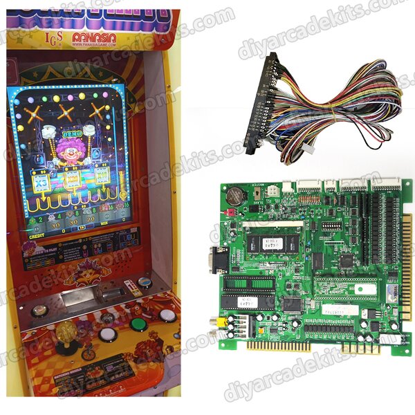 Game Board Manufacturer - OEM Hot Selling Classic Arcade Green Board Clown Party