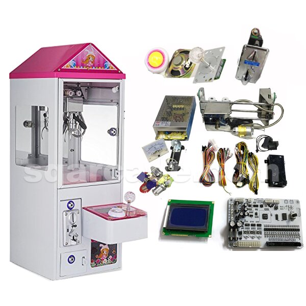 Claw Machine Kit Manufacturer - OEM Coin Pusher Plush Toy with Bill Acceptor Sunmo