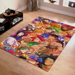 Game Room Rug Manufacturer - OEM Customizable Arcade Zone Neon Signs Printed Circle