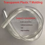 T Moulding Manufacturer - OEM Custom Extruded Clear Plastic Bumper for Arcade Cabinets