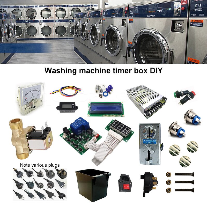 Timer Box Kit Manufacturer - OEM Coin Operated Box for Carwash Washing Machine DIY