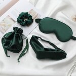 Hair Accessories Set Factory - Wholesale Silk Pillowcase Eye Mask Satin Headbands