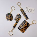 Acetate Comb Supplier - Cute Fashionable Anti-Static Portable Keychain Accessory