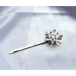 Hairpins Barrettes Supplier - New Design Luxury Alloy Crystal Pearl Bridal