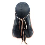 Silk Durag Supplier - Wholesale Custom Logo Long Tail Satin Designer Hip Hop