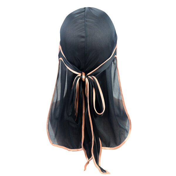 Silk Durag Supplier - Wholesale Custom Logo Long Tail Satin Designer Hip Hop
