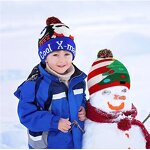 LED Christmas Beanie Supplier - Festival Elk Snowflake Snowman Knitted Winter Hat