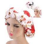 Satin Beauty Bonnet Factory - Double Side Printed Elastic Soft Hair Round