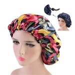 Satin Beauty Bonnet Factory - Double Side Printed Elastic Soft Hair Round