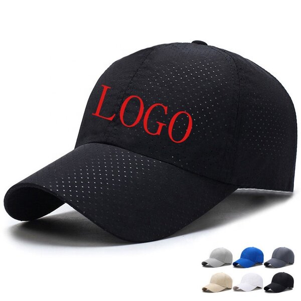 Quick Dry Baseball Hats Supplier - High Quality Wholesale Unisex Running Golf Sports